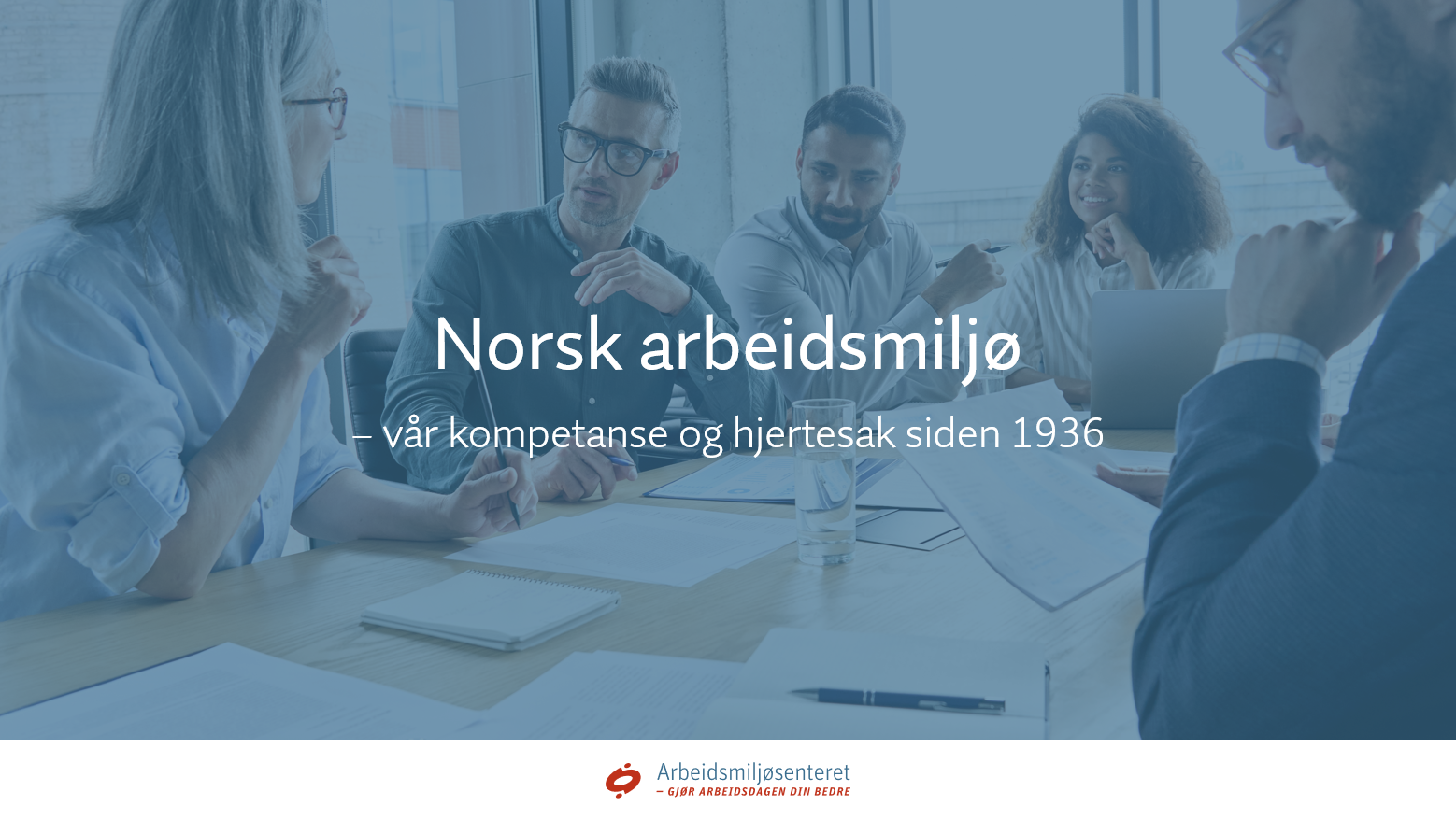 Start - Arbeidsmiljøsenteret